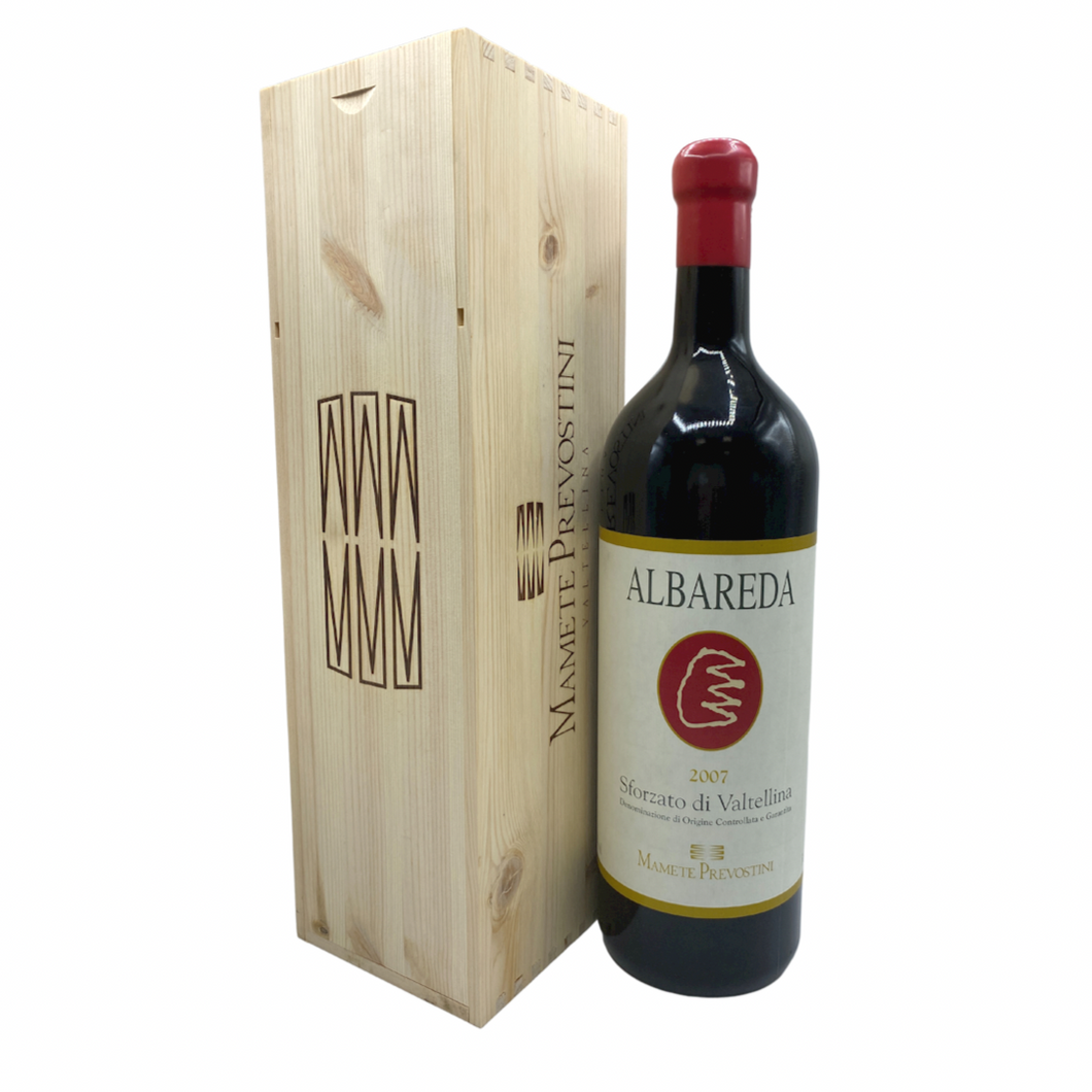 Albareda Sforzato di Valtellina DOCG 3 litri con cassetta di legno | Mamete Prevostini