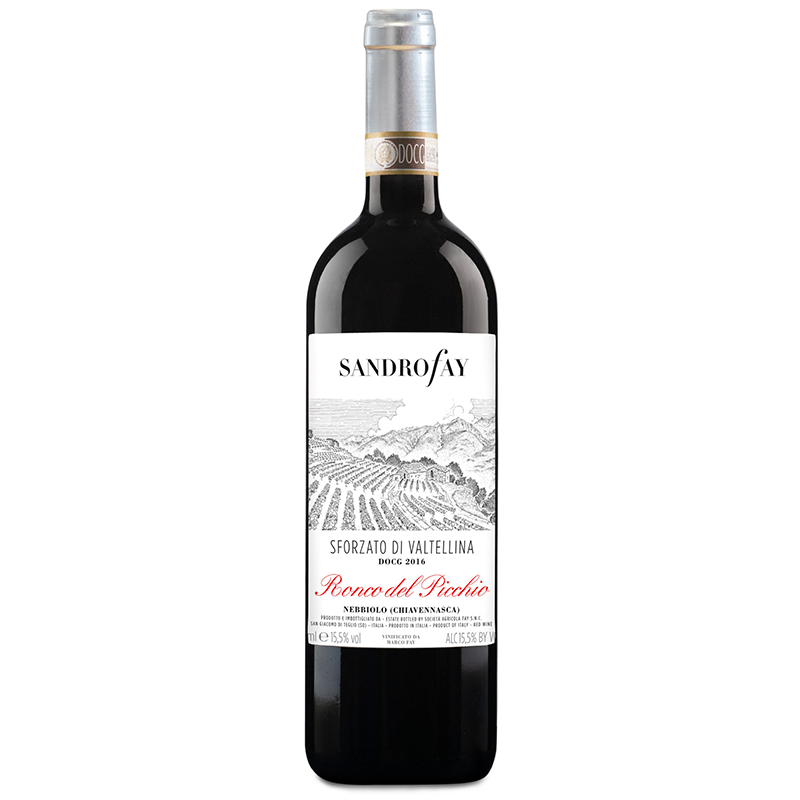 Ronco del Picchio Sforzato di Valtellina DOCG | Sandro Fay