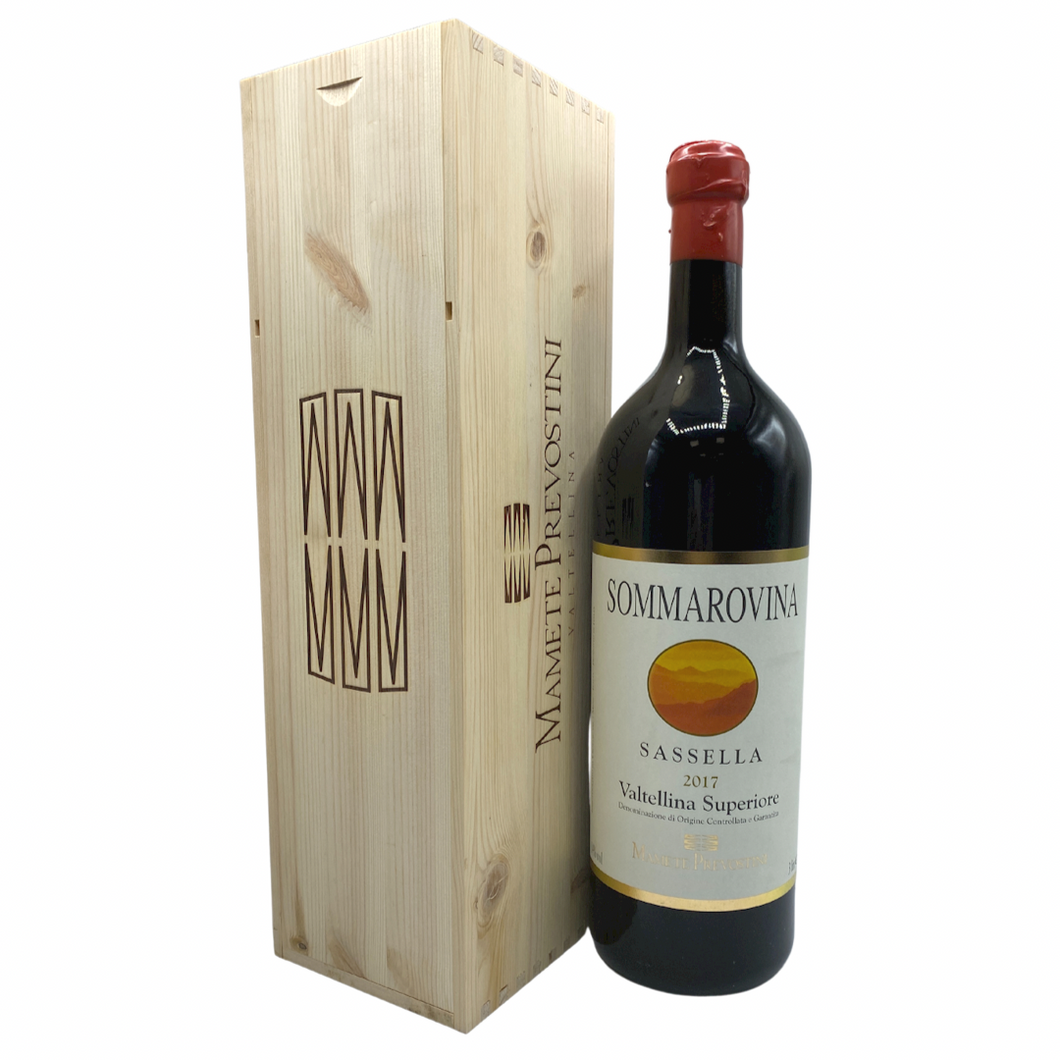 Sommarovina Valtellina Superiore Sassella DOCG 3 litri con cassetta di legno | Mamete Prevostini