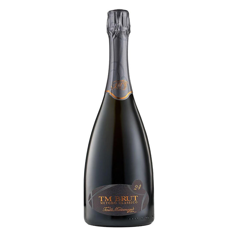 TM Brut 24 mesi Vino Spumante Di Qualità Rosato Brut Metodo Classico | Tenuta Montemagno